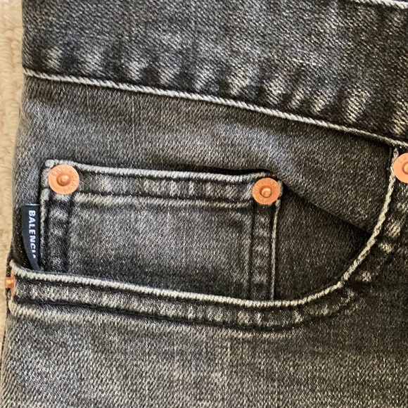 New Balenciaga anthracite color skinny jeans in size 28 - Picture 6 of 13
